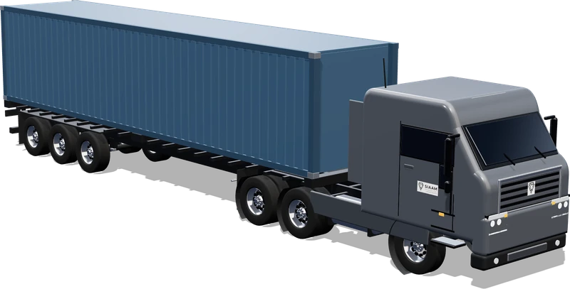 Container trailer 40 ft